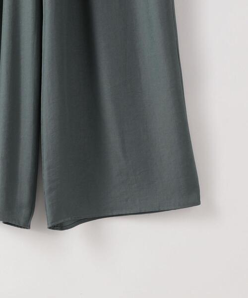 Steven Alan（スティーブンアラン）の「＜Steven Alan＞EASY WIDE PANTS/パンツ ◆（その他パンツ・レディース・ブラック/ダークグリーン・MEDIUM/SMALL）」の11枚目の写真