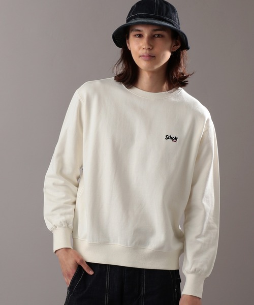 schott（ショット）の「Schott/ショット/CREW SWEAT LOGO/クルー