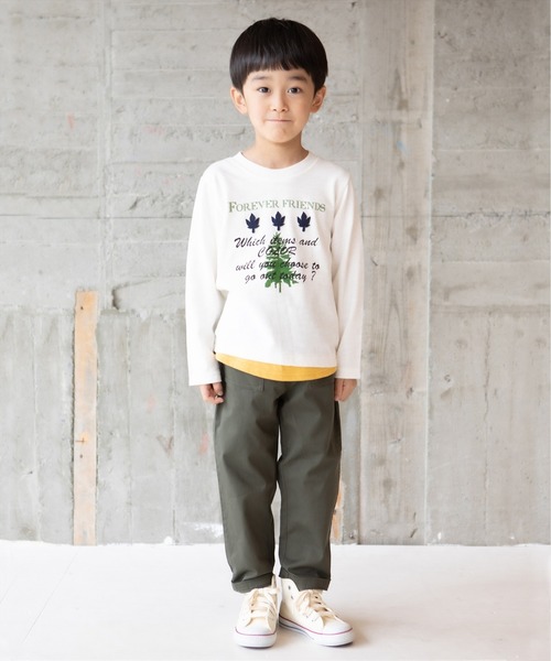 RAGMART(ラグマート)の「プリントTシャツ(Tシャツ/カットソー・キッズ・グレー/オフホワイト・110cm/100cm/130cm/120cm)」の9枚目の写真