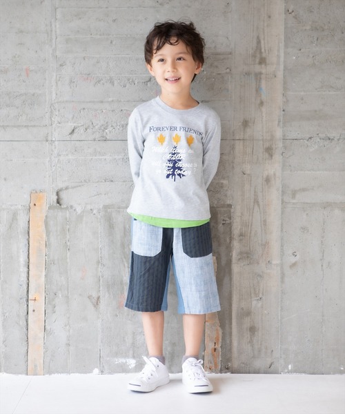 RAGMART(ラグマート)の「プリントTシャツ(Tシャツ/カットソー・キッズ・グレー/オフホワイト・110cm/100cm/130cm/120cm)」の7枚目の写真