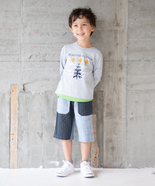 RAGMART(ラグマート)の「プリントTシャツ(Tシャツ/カットソー・キッズ・グレー/オフホワイト・110cm/100cm/130cm/120cm)」の6枚目の写真