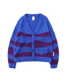 Name. モヘアニット Name.（ネーム）の「【Name.】WAVE STRIPED モヘアクルーネック