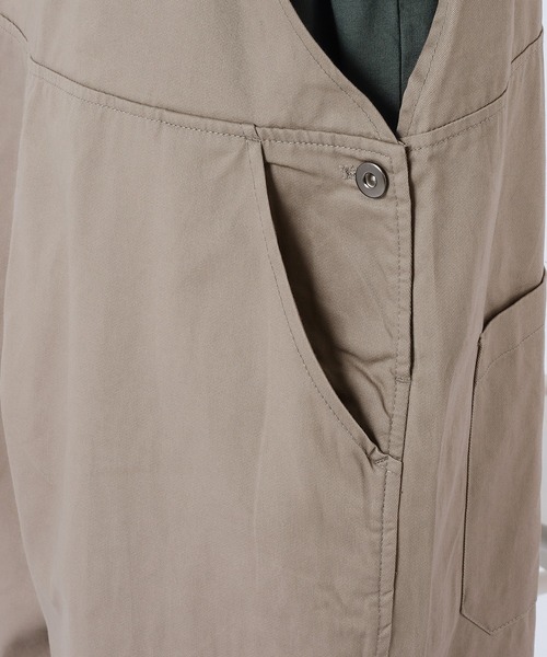 kutir（クティール）の「ワイドオーバーオール（サロペット/オーバーオール・メンズ・ブラック/ダークブラウン/ベージュ/カーキ・SMALL/MEDIUM/LARGE）」の18枚目の写真