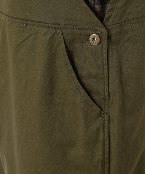 kutir（クティール）の「ワイドオーバーオール（サロペット/オーバーオール・メンズ・ブラック/ダークブラウン/ベージュ/カーキ・SMALL/MEDIUM/LARGE）」の6枚目の写真