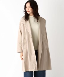 おトク情報がいっぱい！ HusHusH（ハッシュアッシュ）｜ノーカラーコート一覧 - WEAR ジャケット・アウター