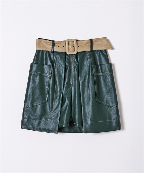 セット売り】REDYAZEL フェイクレザーデザインビスチェ