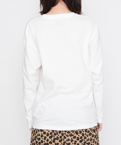 Me%(ミィパーセント)の「【コラボアイテム】コラボプリントロンT(Tシャツ/カットソー・レディース・ブラック/ホワイト・FREE)」の10枚目の写真