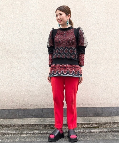 Ray BEAMS(レイビームス)の「GIULIA TADDEUCCI / プラットフォーム サンダル(サンダル・レディース・ブラック/ベージュ・38/39/36/37)」の16枚目の写真