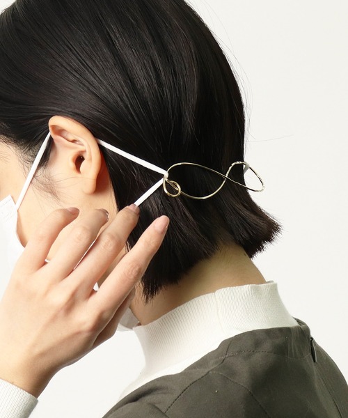 salle de bal（サルデバル）の「マスクフックヘアークリップ　LSG-23/25･･（バレッタ/ヘアクリップ・レディース・その他2/その他1・FREE）」の2枚目の写真