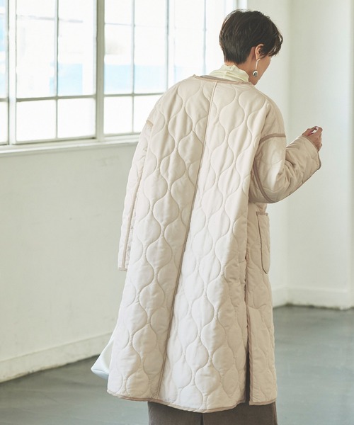 titivate（ティティベイト）の「マットタフタパイピングキルティング  