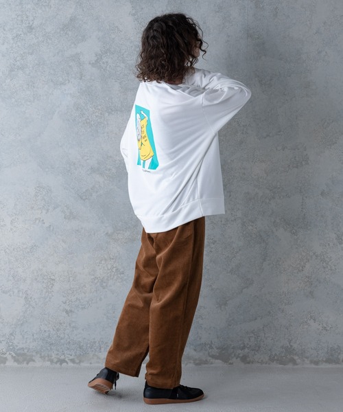 UNIIT(ユニット)の「【UNIIT/ユニット】コーデュロイワイドパンツ ワイドシルエット 無地 ウエスト紐仕様 セットアップ対象アイテム(その他パンツ・メンズ・ダークベージュ/ブラウン/ブラック・MEDIUM/LARGE)」の9枚目の写真
