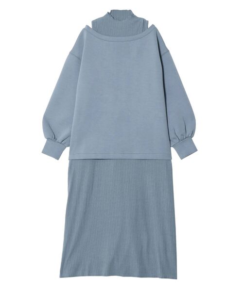 LAGUNAMOON（ラグナムーン）の「カットレイヤードワンピース  