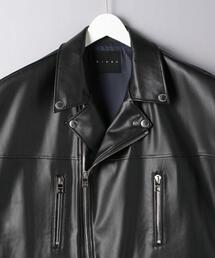 CINOH（チノ）の「＜CINOH（チノ）＞ ライダース ポンチョ