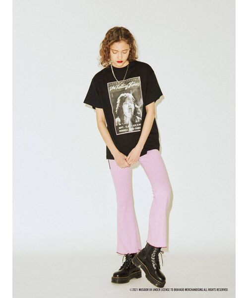 jouetie（ジュエティ）の「The Rolling Stones Tシャツ（Tシャツ/カットソー・レディース・ブラック/オフホワイト/イエロー・MEDIUM）」の9枚目の写真