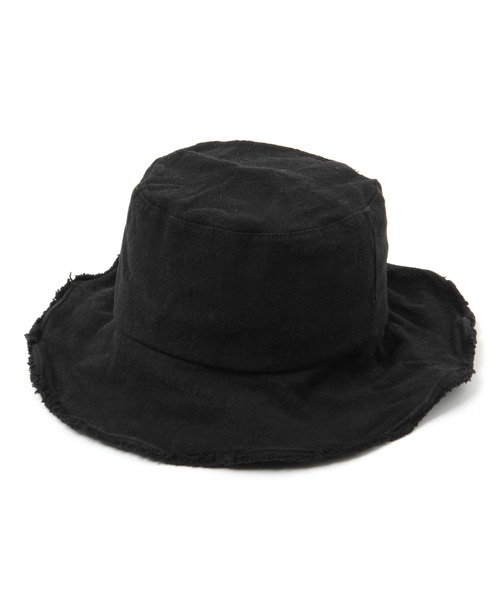 LEPSIM（レプシィム）の「フリンジバケットＨＡＴ　930847（ハット・レディース・ブラック/ナチュラル/ダークベージュ・ONE SIZE）」の13枚目の写真