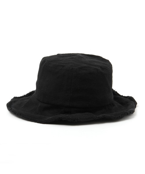 LEPSIM（レプシィム）の「フリンジバケットＨＡＴ　930847（ハット・レディース・ブラック/ナチュラル/ダークベージュ・ONE SIZE）」の14枚目の写真