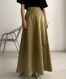 &g'aime | 【&g'aime】マットサテンロングスカート(スカート)