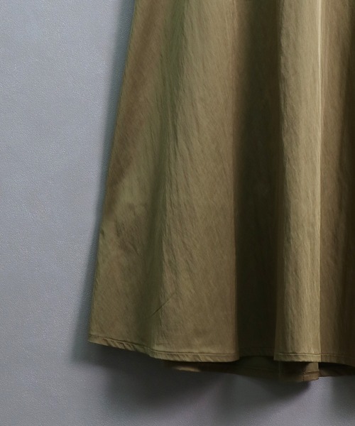 &g'aime（アンジェム）の「【&g'aime】マットサテンロングスカート（スカート・レディース・ブラック/ベージュ/カーキ・FREE）」の15枚目の写真