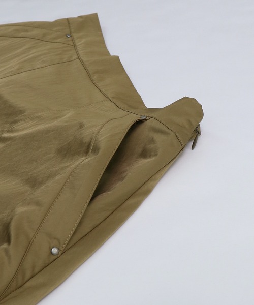 &g'aime（アンジェム）の「【&g'aime】マットサテンロングスカート（スカート・レディース・ブラック/ベージュ/カーキ・FREE）」の18枚目の写真