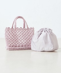 巾着セットきらきら編みバッグ