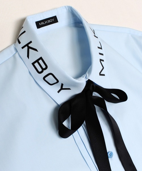 MILKBOY（ミルクボーイ）の「LOGO TIED シャツ（シャツ/ブラウス・レディース・A/B/C・FREE）」の16枚目の写真
