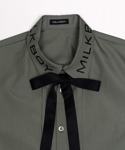 MILKBOY（ミルクボーイ）の「LOGO TIED シャツ（シャツ/ブラウス・レディース・A/B/C・FREE）」の19枚目の写真