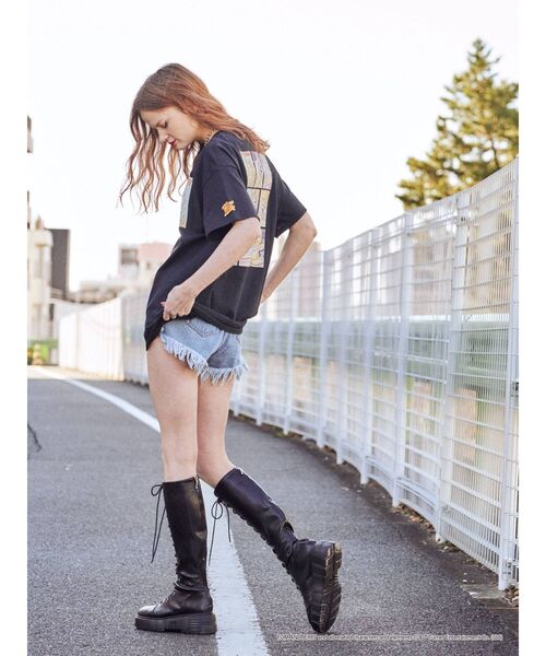 jouetie（ジュエティ）の「トムとジェリー コラボBIG Tシャツ（Tシャツ/カットソー・レディース・ライトブルー/ブラック/アイボリー・MEDIUM）」の12枚目の写真