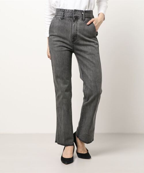 N.(N. Natural Beauty Basic)(エヌエヌナチュラルビューティーベーシック)の「バックスリットストレートデニム(その他パンツ・レディース・グレー/ブルー・SMALL/MEDIUM)」の12枚目の写真