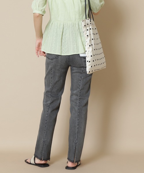 N.(N. Natural Beauty Basic)(エヌエヌナチュラルビューティーベーシック)の「バックスリットストレートデニム(その他パンツ・レディース・グレー/ブルー・SMALL/MEDIUM)」の20枚目の写真