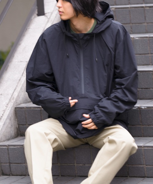 セール】【United Athle】コットンライクナイロン ライト アノラック