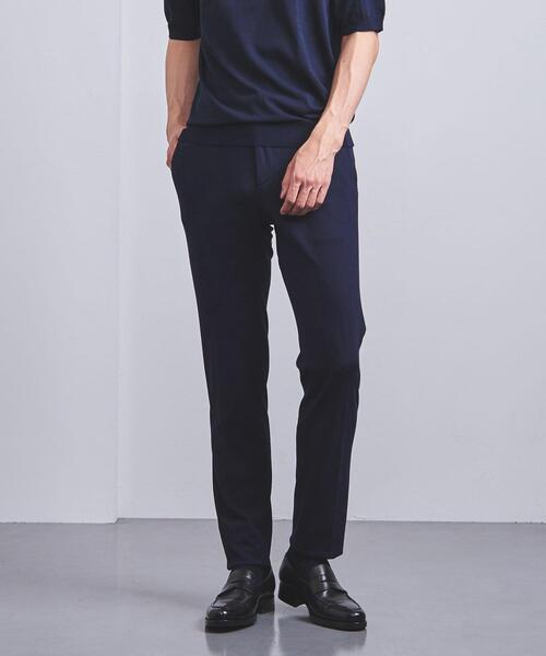 INCOTEX（インコテックス）＞ジャージー コンフォート ノープリーツパンツ