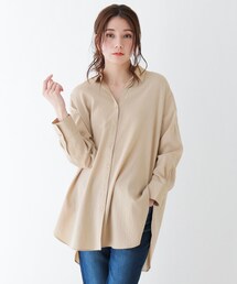 SHOO・LA・RUE | 前あきゆるシャツ(シャツ/ブラウス)