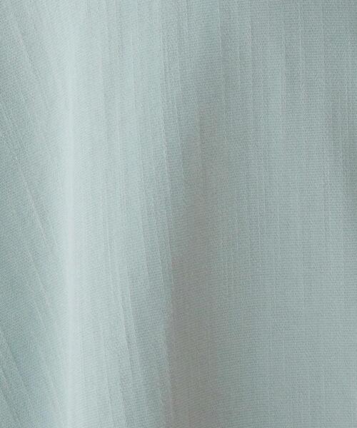 SHOO・LA・RUE（シューラルー）の「◆前あきゆるシャツ（シャツ/ブラウス・レディース・ダークグリーン/サンドベージュ・02/03/04）」の7枚目の写真