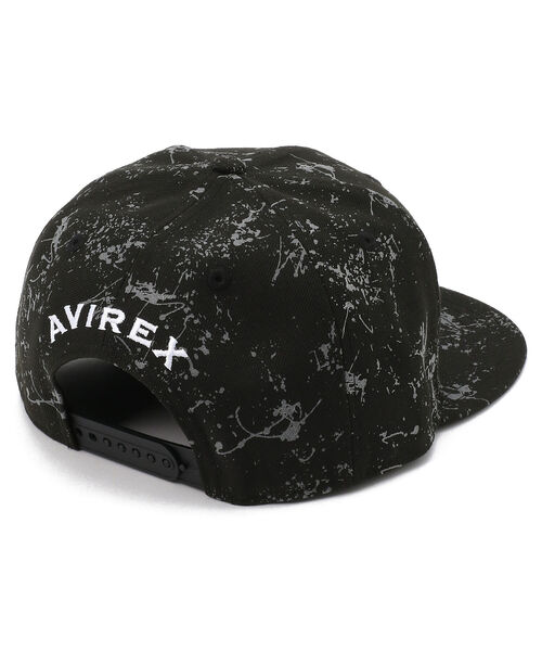 AVIREX（アヴィレックス）の「【×NEW ERA】9FIFTY スナップバック スプラッシュペイント キャップ/ 9FIFTY SNAP BACK TYPE 'AC' SPLASH PAINT CAP（キャップ・メンズ・ブラック×ライム・FREE）」の12枚目の写真