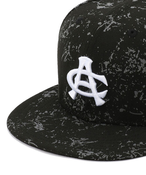 AVIREX（アヴィレックス）の「【×NEW ERA】9FIFTY スナップバック スプラッシュペイント キャップ/ 9FIFTY SNAP BACK TYPE 'AC' SPLASH PAINT CAP（キャップ・メンズ・ブラック×ライム・FREE）」の10枚目の写真
