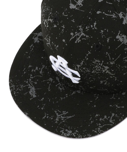 AVIREX（アヴィレックス）の「【×NEW ERA】9FIFTY スナップバック スプラッシュペイント キャップ/ 9FIFTY SNAP BACK TYPE 'AC' SPLASH PAINT CAP（キャップ・メンズ・ブラック×ライム・FREE）」の9枚目の写真