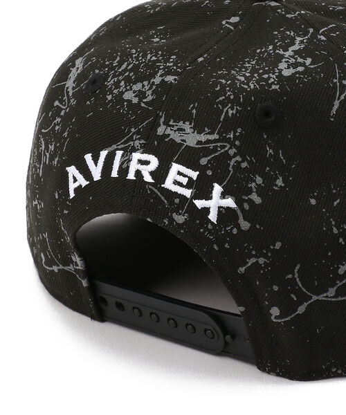 AVIREX（アヴィレックス）の「【×NEW ERA】9FIFTY スナップバック スプラッシュペイント キャップ/ 9FIFTY SNAP BACK TYPE 'AC' SPLASH PAINT CAP（キャップ・メンズ・ブラック×ライム・FREE）」の7枚目の写真