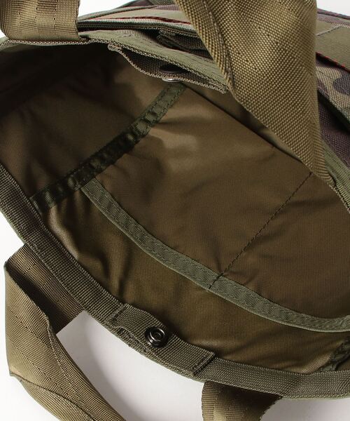 BRIEFING（ブリーフィング）の「SUNDAY CART TOTE VORTEX / サンデー　カートトート　ボルテックス（ゴルフグッズ・メンズ・グリーン系カモフラージュ・FREE）」の3枚目の写真