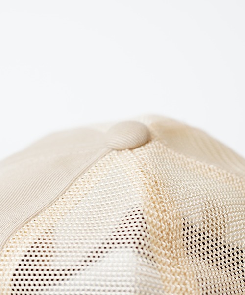 Mighty Shine(マイティシャイン)の「Mighty Shine / アッパーメッシュキャップ / UPPER MESH CAP(キャップ・メンズ・ブラック/ベージュ/ネイビー/カーキ・FREE)」の5枚目の写真