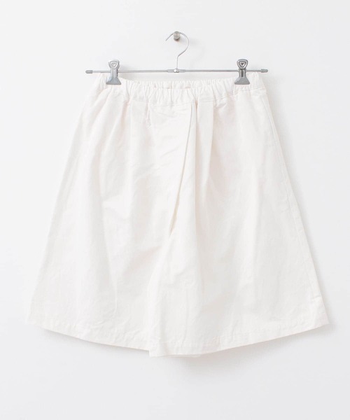 siiwa（シーワ）の「siiwa　綿麻カルゼイージーキュロット（その他パンツ・レディース・キャメル/オフホワイト・ONE）」の2枚目の写真