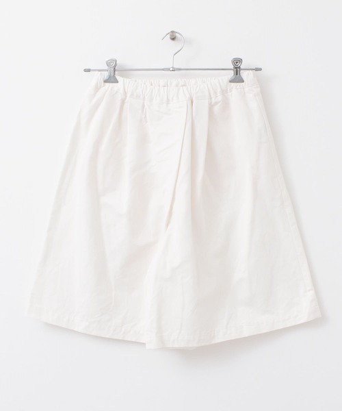 siiwa（シーワ）の「siiwa　綿麻カルゼイージーキュロット（その他パンツ・レディース・キャメル/オフホワイト・ONE）」の5枚目の写真