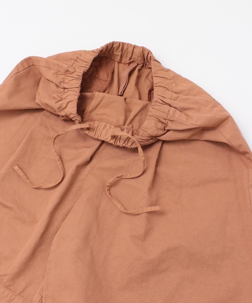 siiwa（シーワ）の「siiwa　綿麻カルゼイージーキュロット（その他パンツ・レディース・キャメル/オフホワイト・ONE）」の6枚目の写真