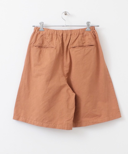 siiwa（シーワ）の「siiwa　綿麻カルゼイージーキュロット（その他パンツ・レディース・キャメル/オフホワイト・ONE）」の3枚目の写真