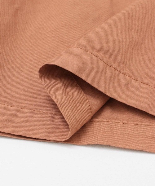 siiwa（シーワ）の「siiwa　綿麻カルゼイージーキュロット（その他パンツ・レディース・キャメル/オフホワイト・ONE）」の10枚目の写真