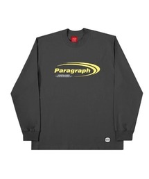 A'GEM/9 × .kom『paragraph/パラグラフ』SEASON 5 NEW LOGO T/ブランドロゴ 長袖Tシャツ