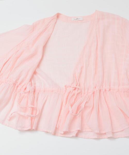 soil（ソイル）の「【別注】 SOIL×DOORS　GATHER CACHE COEUR（シャツ/ブラウス・レディース・ライトピンク/ナチュラル・ONE）」の6枚目の写真