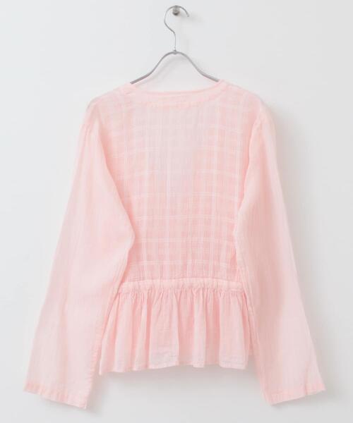 soil（ソイル）の「【別注】 SOIL×DOORS　GATHER CACHE COEUR（シャツ/ブラウス・レディース・ライトピンク/ナチュラル・ONE）」の7枚目の写真