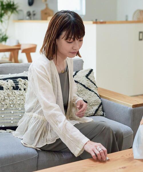 soil（ソイル）の「【別注】 SOIL×DOORS　GATHER CACHE COEUR（シャツ/ブラウス・レディース・ライトピンク/ナチュラル・ONE）」の9枚目の写真