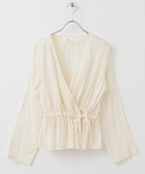 soil（ソイル）の「【別注】 SOIL×DOORS　GATHER CACHE COEUR（シャツ/ブラウス・レディース・ライトピンク/ナチュラル・ONE）」の12枚目の写真