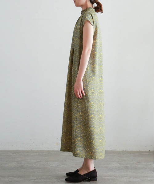 ン 大人気 新品 ノ NOMBRE IMPAIR（ノンブルアンペール）の「two-tone flower ワンピース